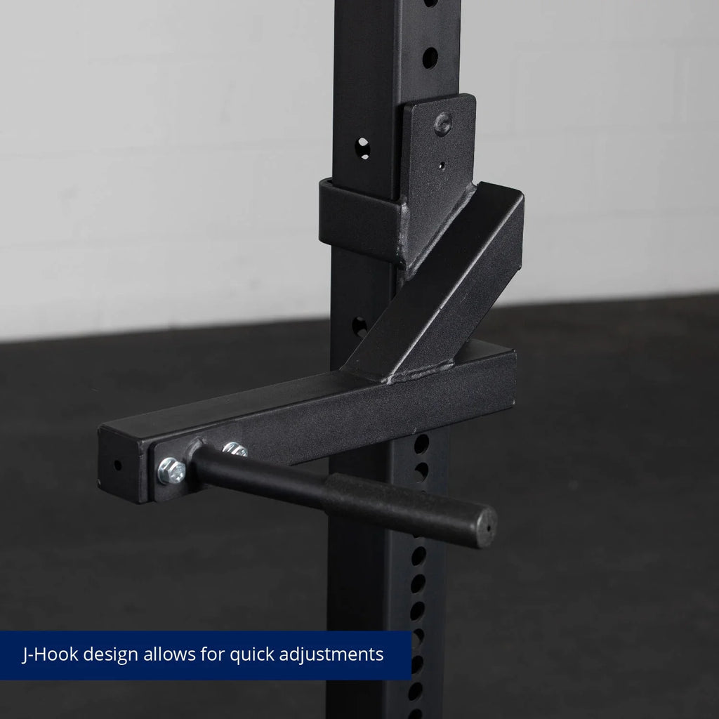 Fitness Dip Bars, Titan Mounted 3” Capacity, Tubular design X-3 880 Steel Dip X Rack Attachment, Series Fits J-Hook LB 3”