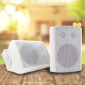 1/4" w/ Bundle 2-Way 5 500W Swivel Indoor All EMB / 2x exterior - Speakers White climate