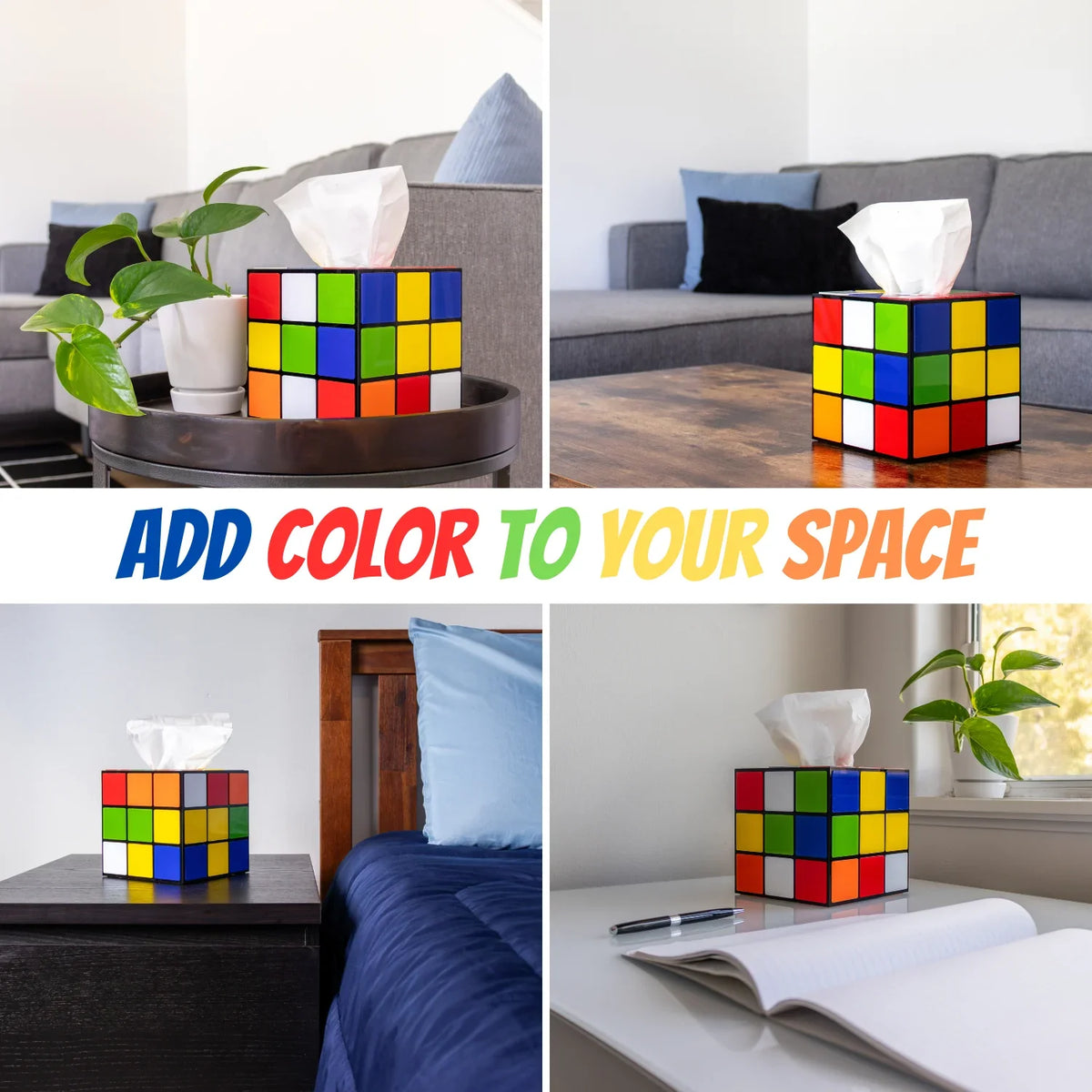 with Cover Box Magnetic Bottom Magic Bang Props | Easy | Tissue Tissues & Keep to Lid Cube Theory Big Secure Decor Use