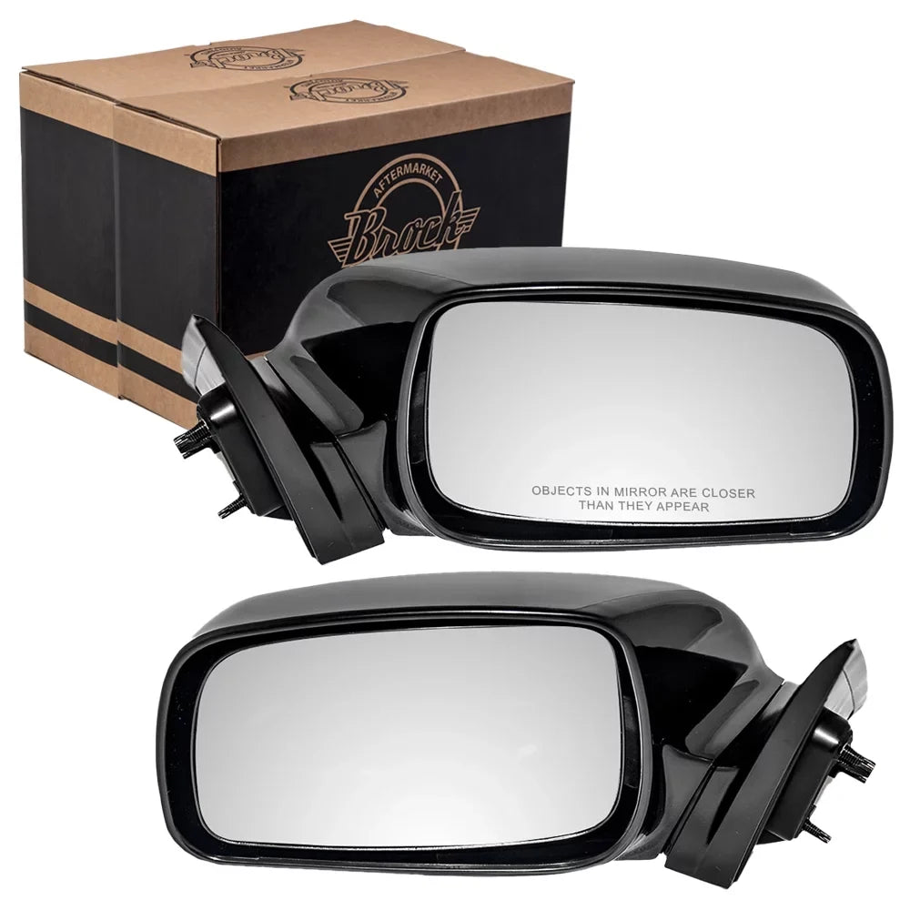 Mirrors Camry USA87940-33620-C0 2007-2011 Power Driver Compatible with Ready-to-Paint Replacement 87910-06190-C0 Brock Passenger Side View and