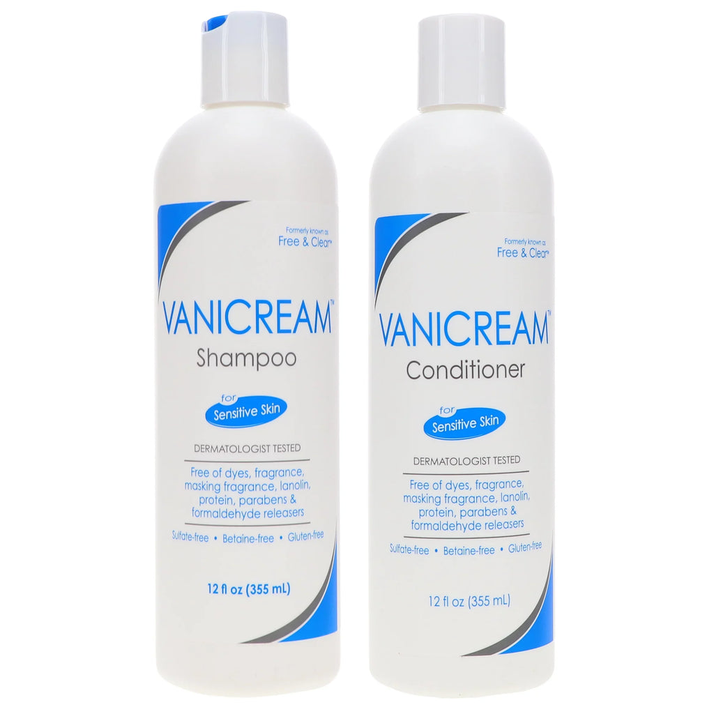 Shampoo oz Conditioner Pack & 12 Combo 12 oz Vanicream