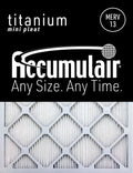 Reduction 14x20x1 Accumulair Titanium Filters Pack) Air (4 Allergen