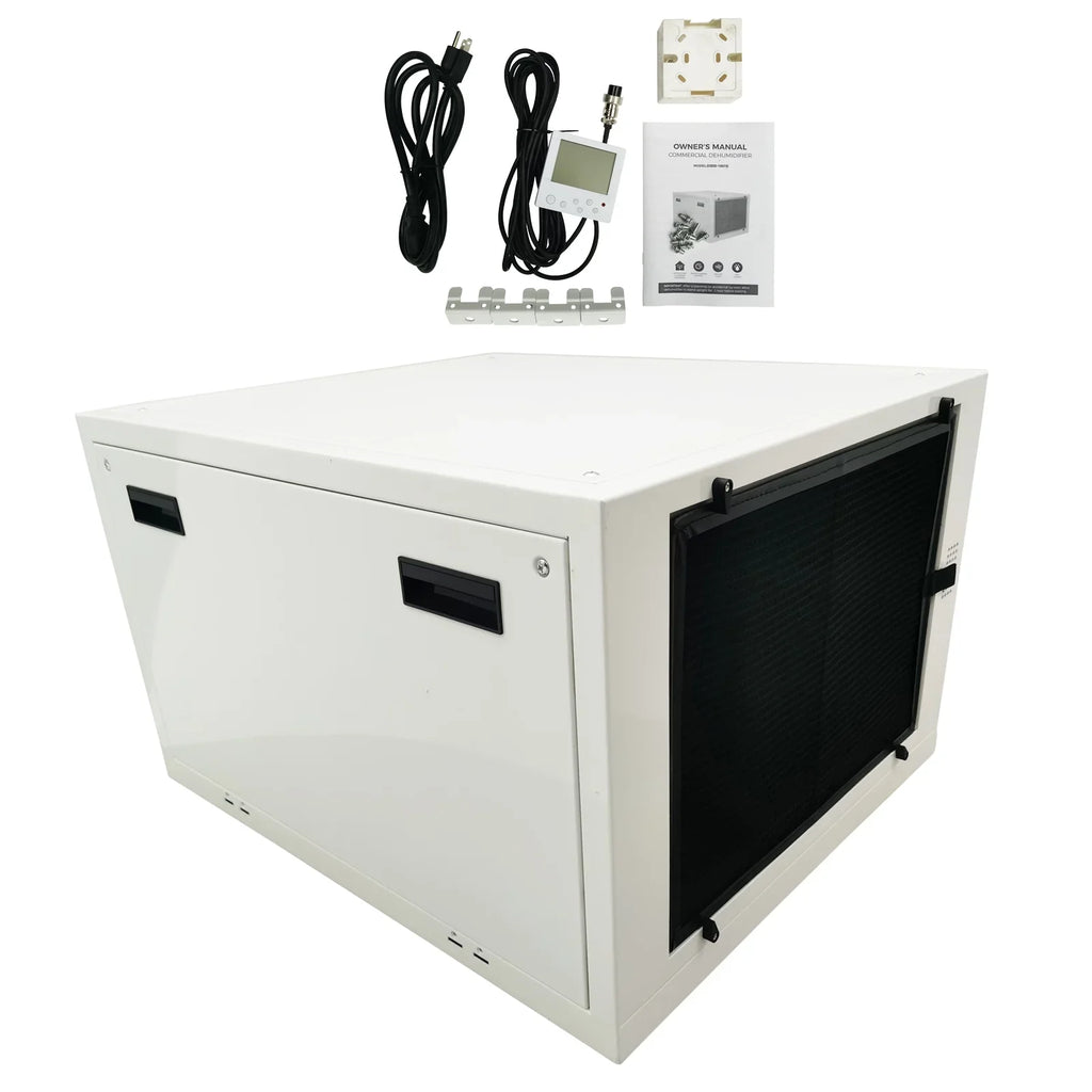 Ceiling-Type Commercial Greenhouses Dehumidifier Household Planting 338Pint/D Basement Warehouse