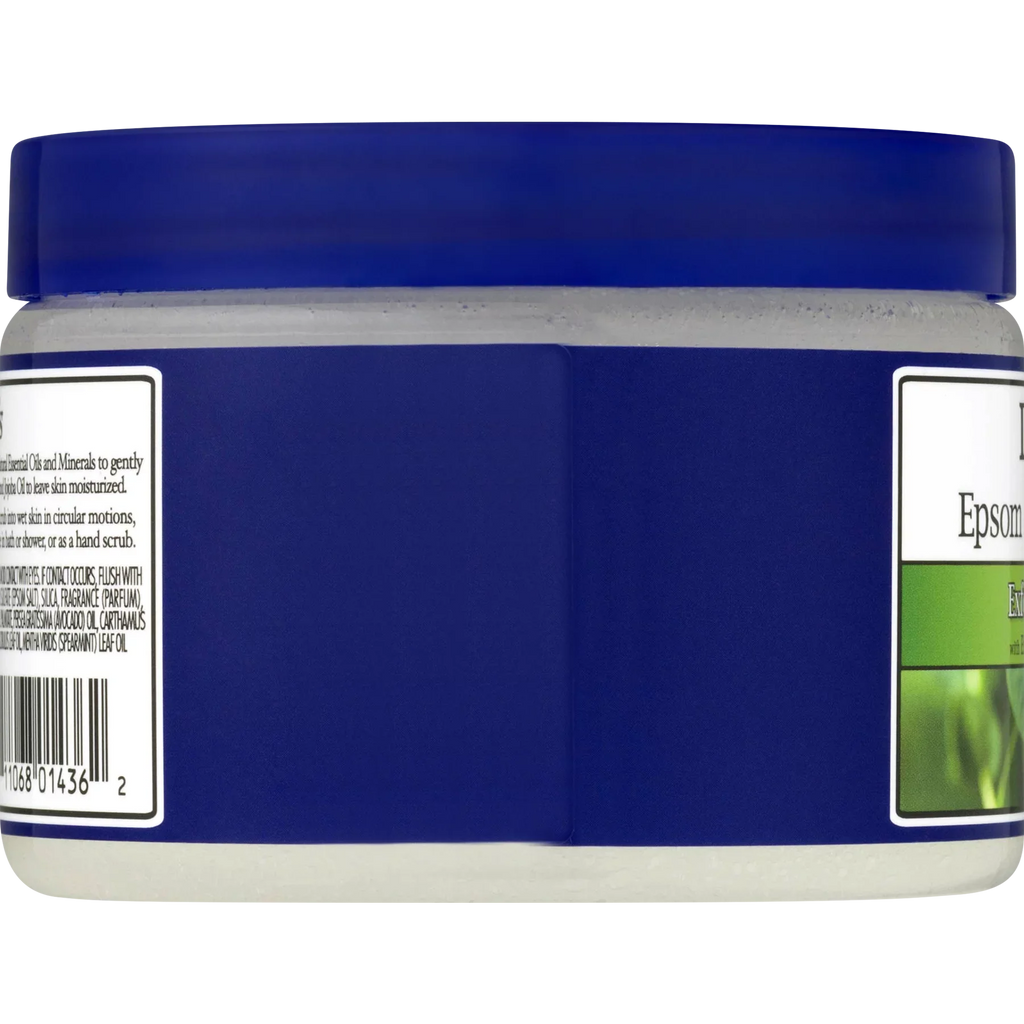 16 Scrub, of Body Exfoliate Salt Teal's Epsom & Dr 3) & Eucalyptus Spearmint Renew oz (Pack