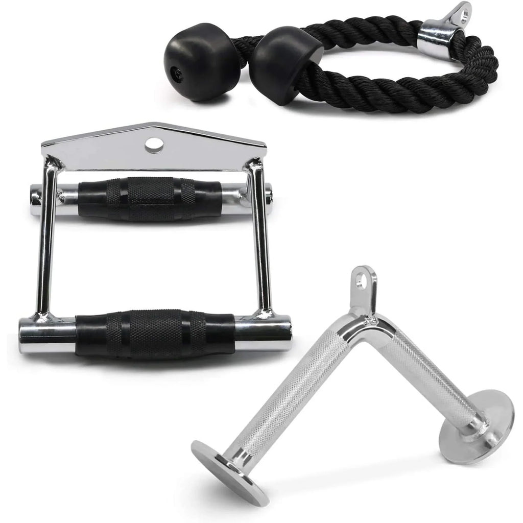 '+ Cable + Handle V-shaped Attachment D Tricep Bar Yes4All Rope Combo Double