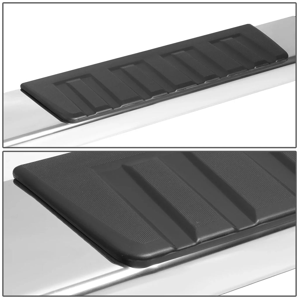Board Side Silverado/GMC Nerf 6" DNA STEPB-ZTL-8017 Motoring Running Cab 3500HD for Stainless 2007 Chevy 1500 Step Bar to Steel Sierra Crew 2019 2500HD
