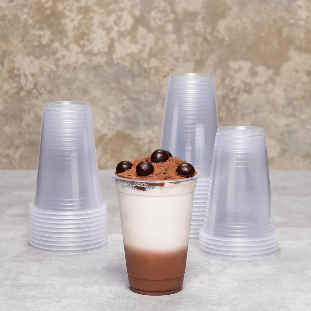 500 Translucent (95mm), 16 oz PP Cups Karat cc 2000 C1011 U-RIM Pcs Modern