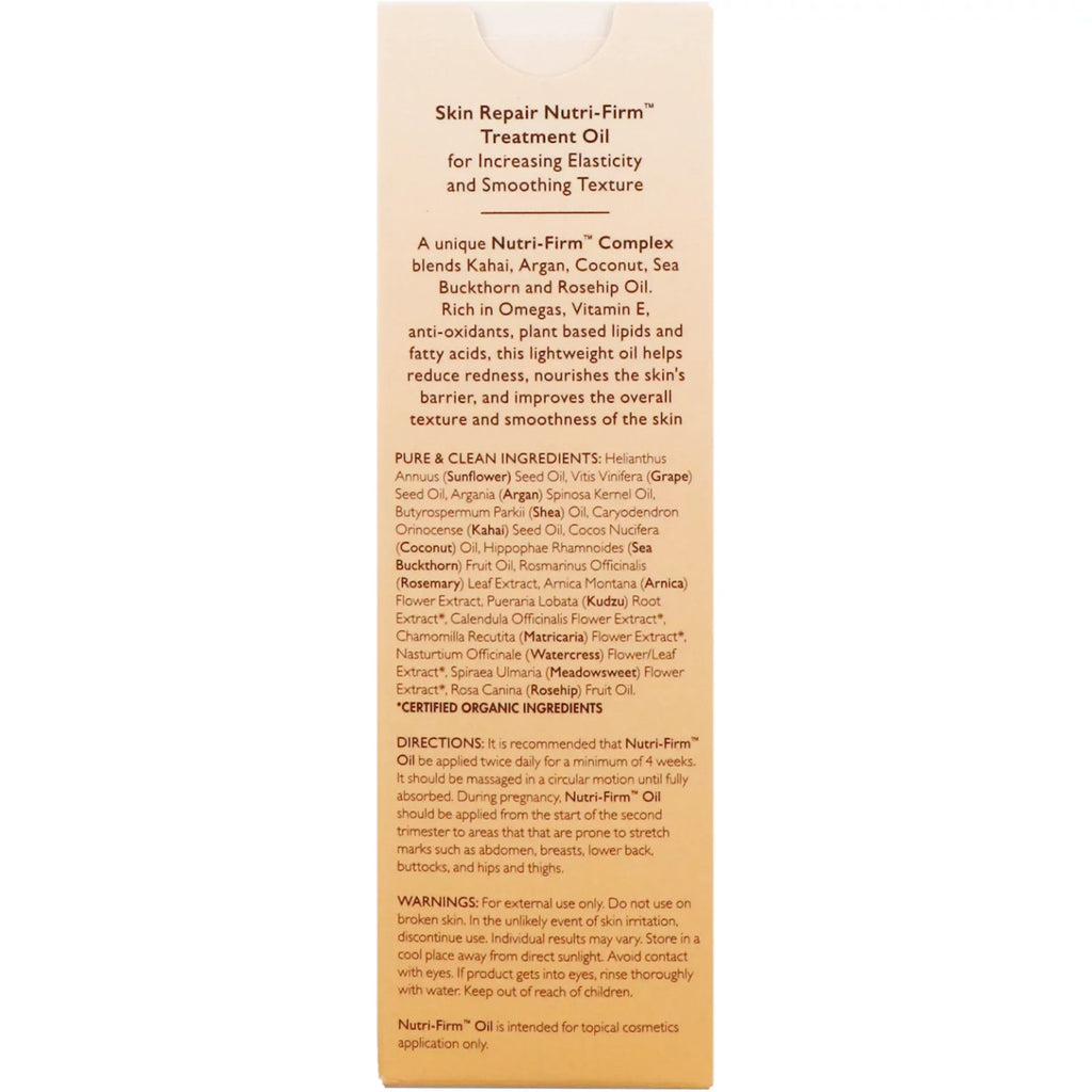 Firm Skin for Mark Stretch Treatment Repair Babo Botanicals Sensitive Oil 3.4 Nutri Oz Free, Skin, Fragrance