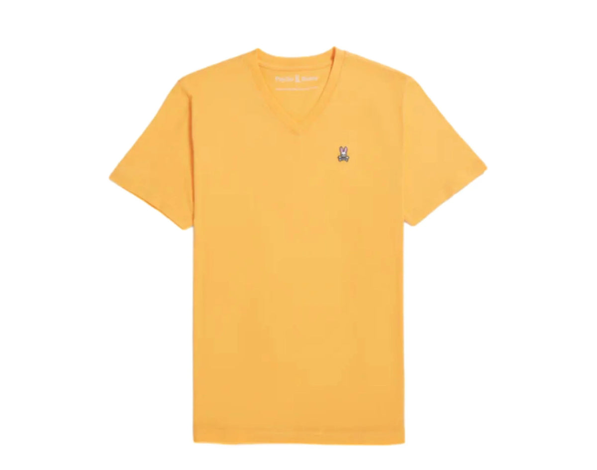 BunnyPsycho Men's Psycho Bunny Tee Classic ShirtOrange SodaM V-Neck
