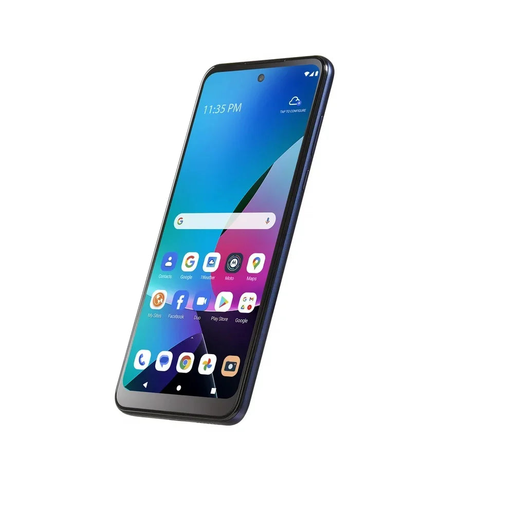 Moto Motorola G Smartphone 32GB WM 2023 WFMMTXT2271DCPWP Black Android Play 6.5" 16MP RAM Mobile Refurbished Family 3GB