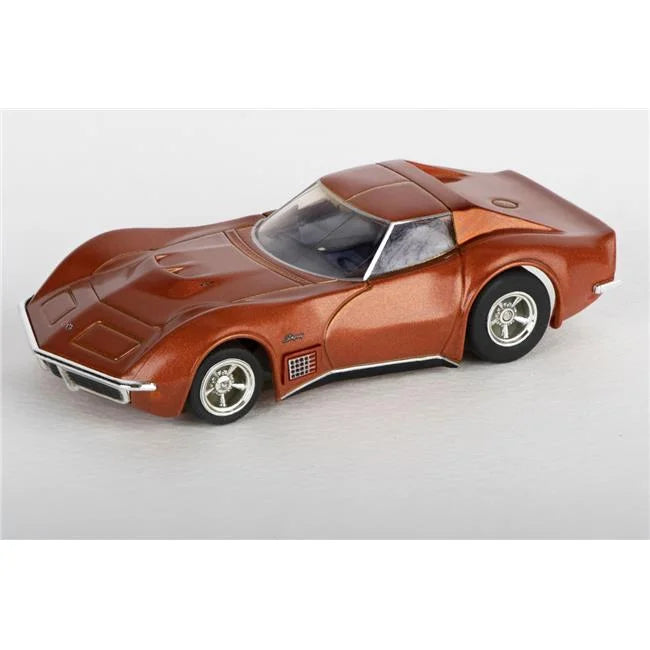Corvette 454 Slot Metallic HO Orange Cars Racing AFX/Racemasters 1971 AFX22047