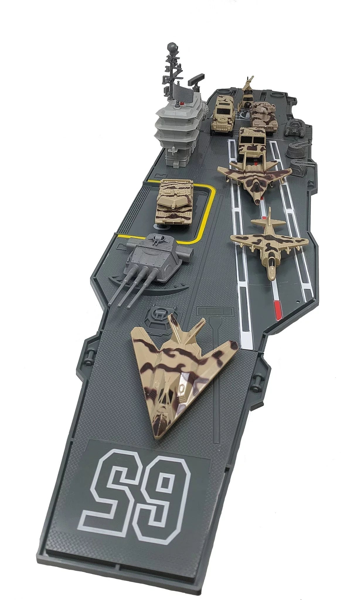 with Drones Effects Sound Inch 31 and Carrier Toy Military Aircraft 6 Vehicles