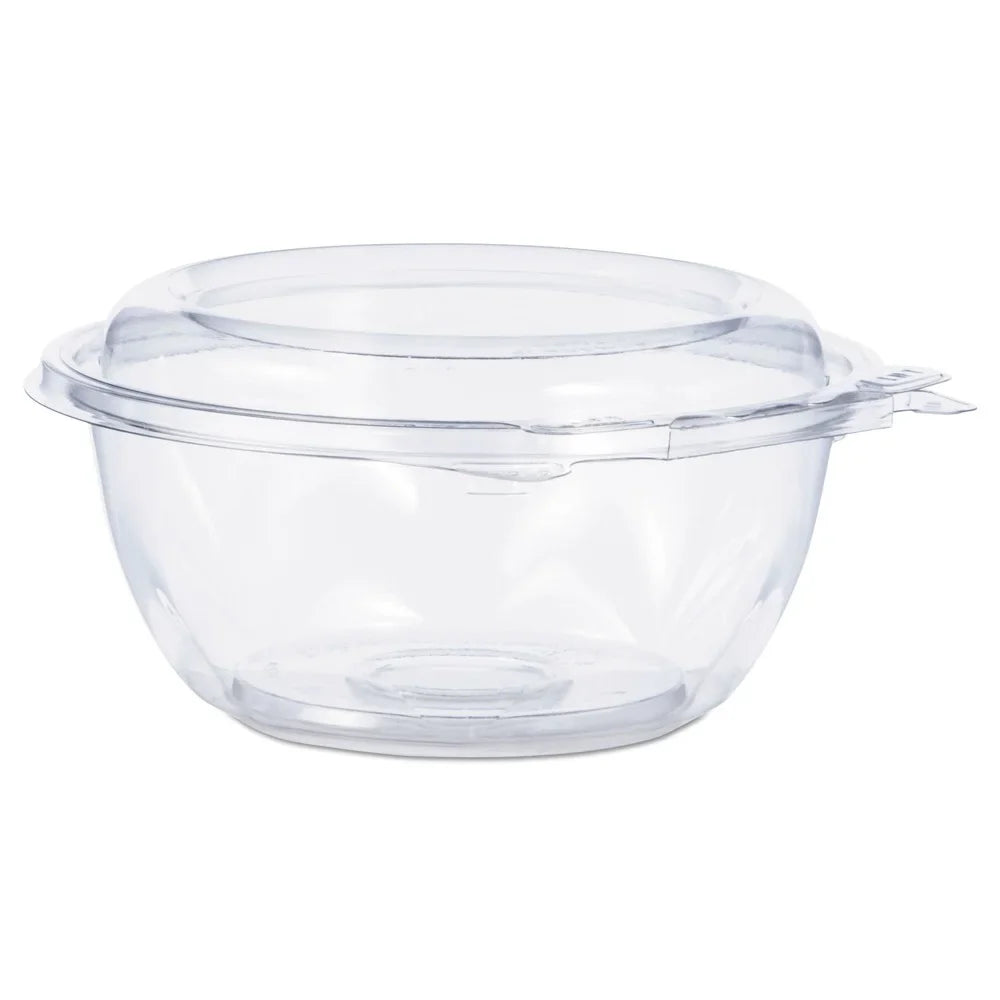 Clear, x Plastic, oz, Dart 2.6"h, 12 5.5" Diameter Lid, Tamper-Evident Bowls with 240/Carton Dome Tamper-Resistant,