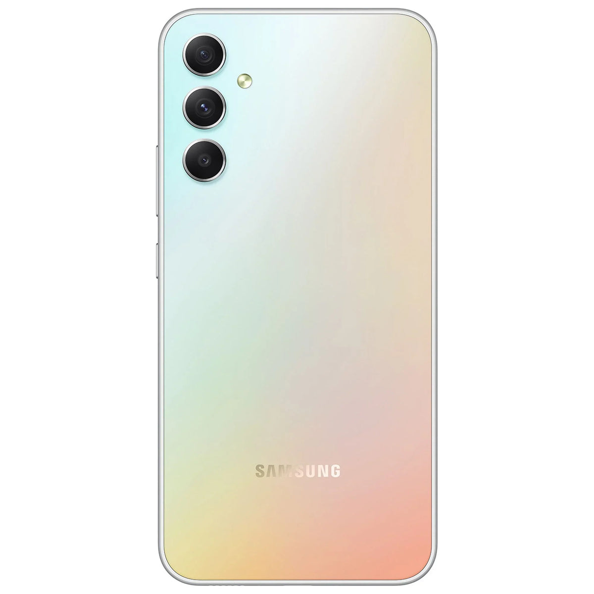 (Refurbished) Silver - Galaxy Smartphone Unlocked Awesome SIM LTE) Android 128GB 5G A346M Dual (Latin GSM Restored Compatible Variant/US A34