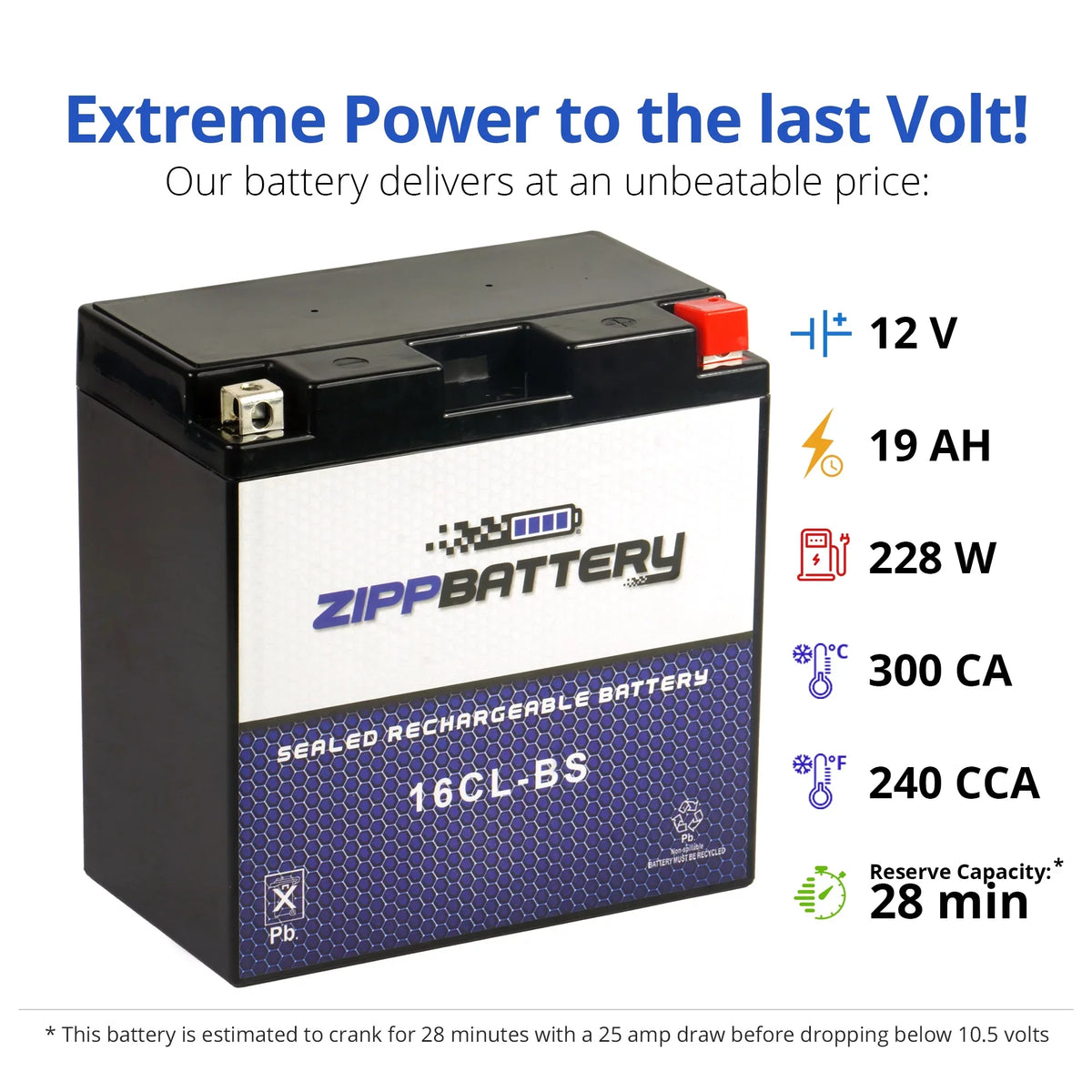All Cc All Years All Jet Yb16cl-bs for Battery Polaris Models Zipp Battery Ski