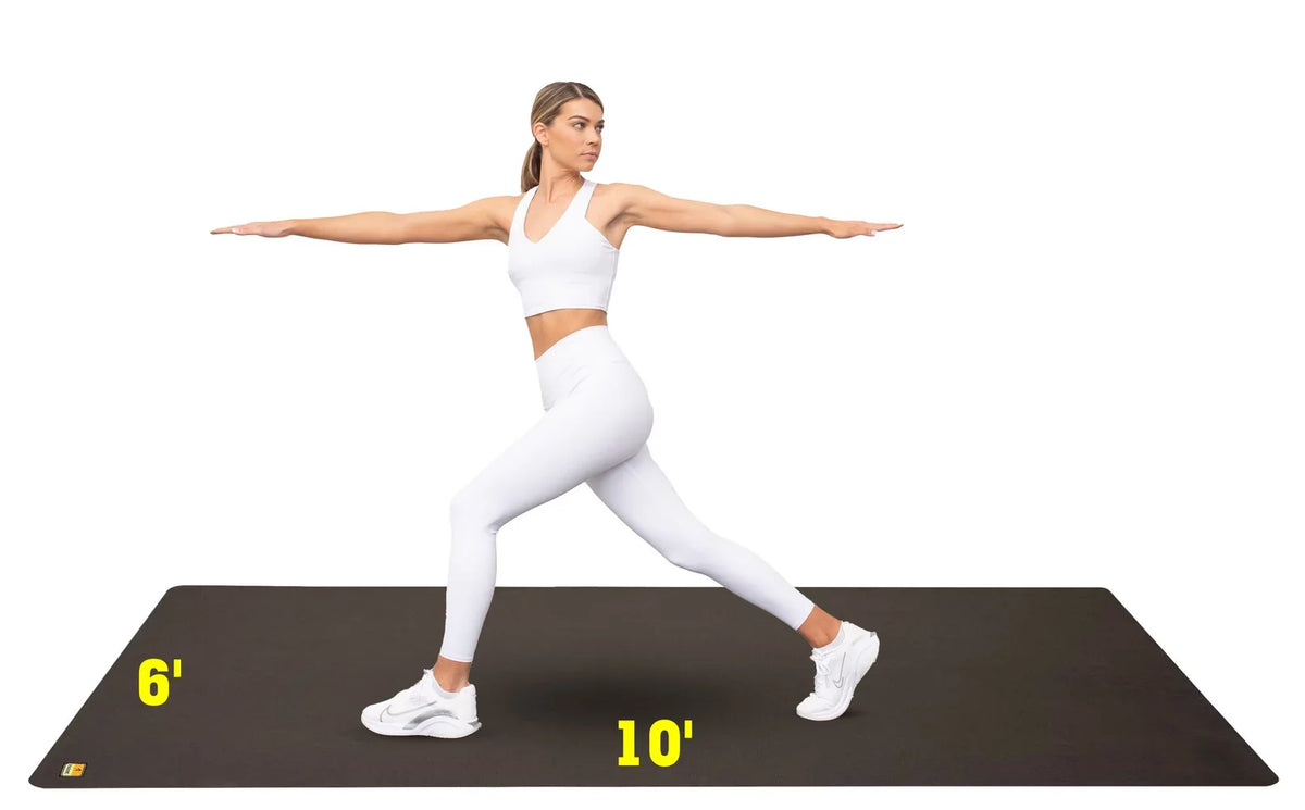 (60 1/4" x 6' Feet) Mat 10' Pogamat x Square Exercise