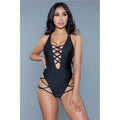 Womens Small Black 1977 BeWicked Amaya - Swimsuit,