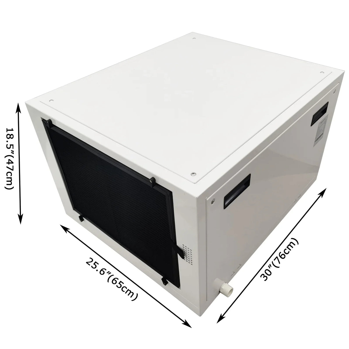 Ceiling-Type Commercial Greenhouses Dehumidifier Household Planting 338Pint/D Basement Warehouse