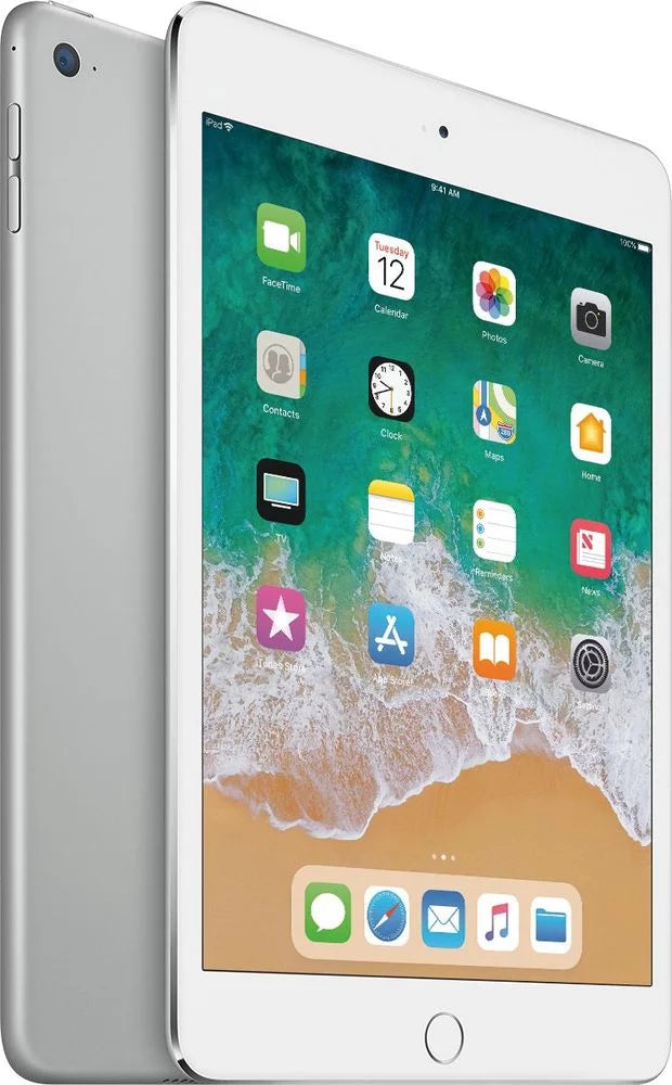 (Refurbished) 128GB 4 Wi-Fi Silver MK9P2LL/A Restored iPad Mini