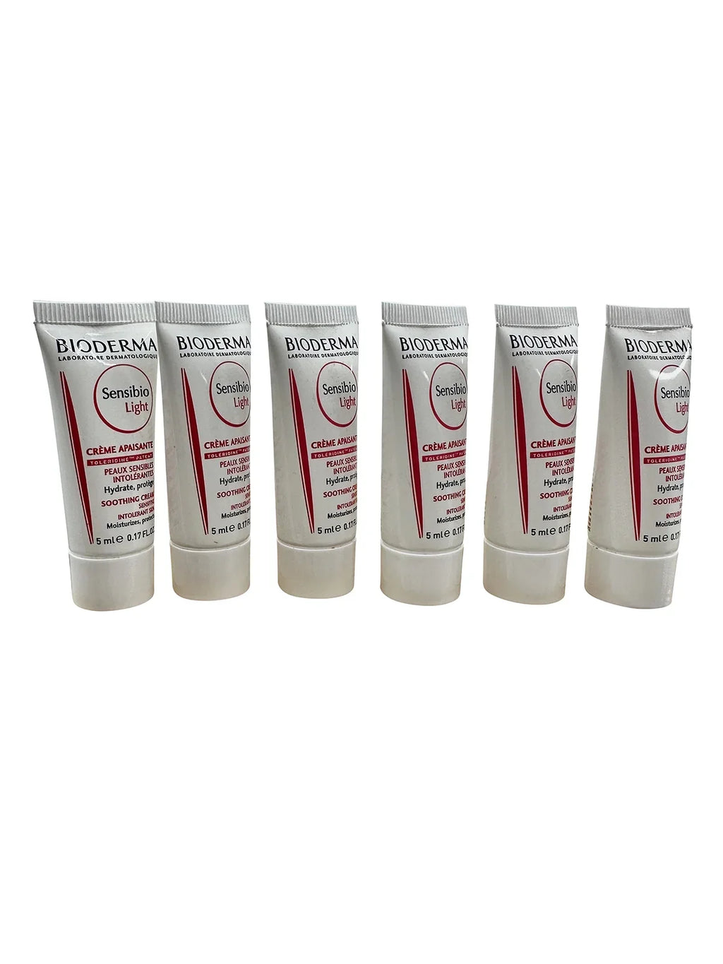 Skin Set Intolerant oz Soothing Bioderma Cream Light 6 Sensibio of 0.17 Sensitive &