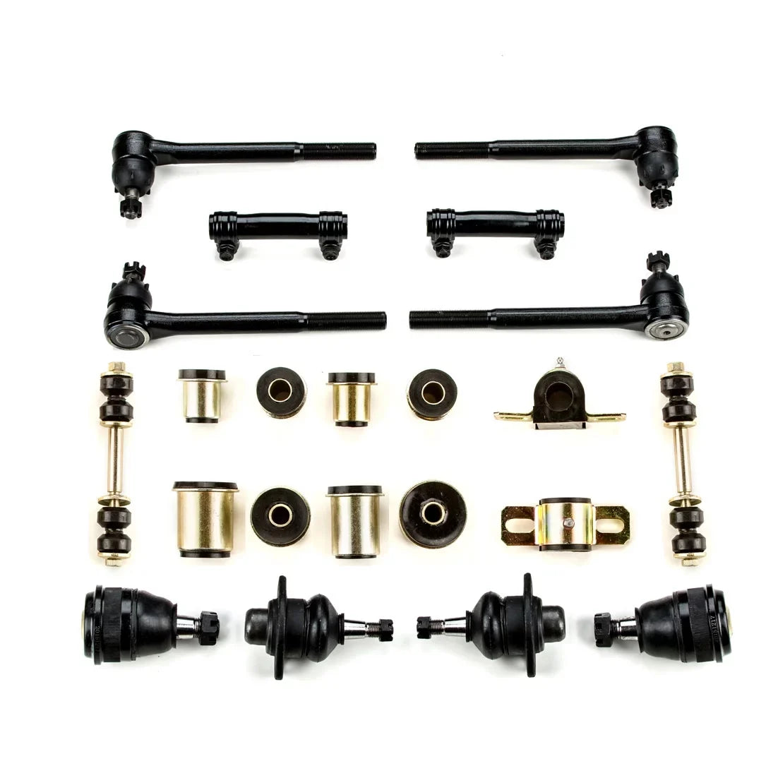 Rebuild dimension Poly Suspension - Kit Chevrolet Fits 1976 Full Front End Black 1974