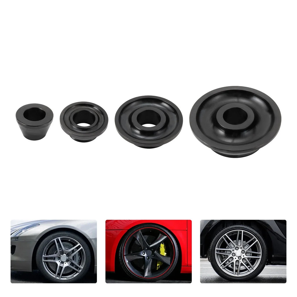 Sizes 4 Tire Wheel 36mm Balancer Kit Cones Steel Balancer Cones 45-gauge Adapter