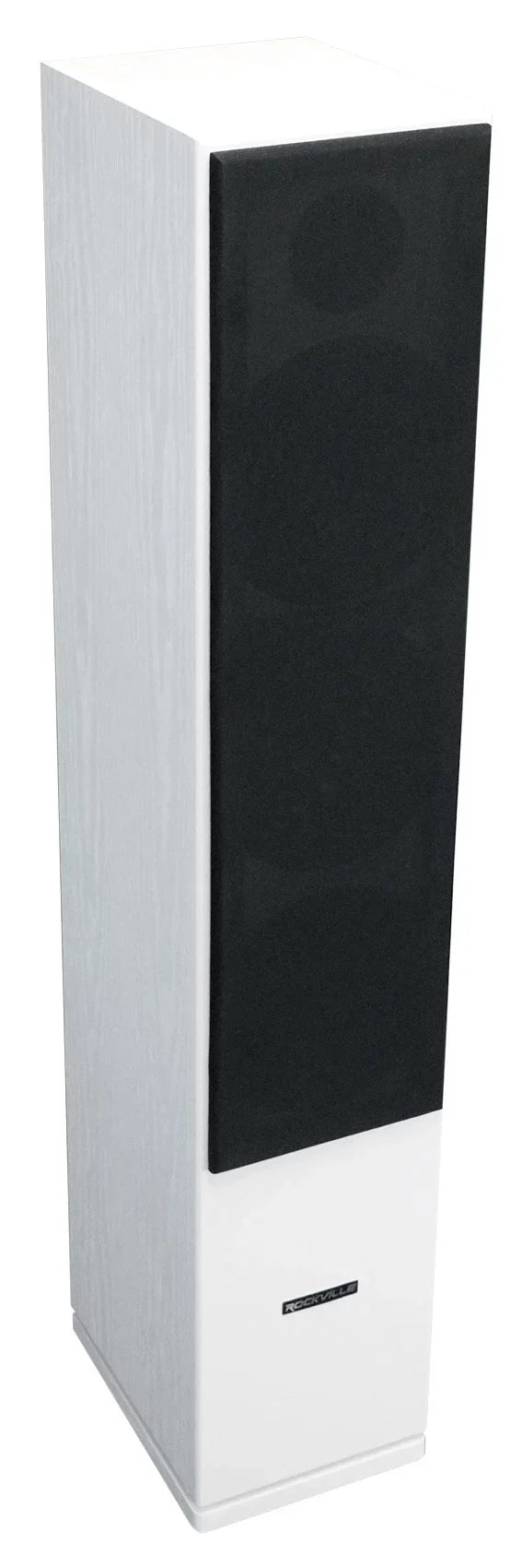 Home Tower Audio 8 Ohm (2) 68W Passive White Rockville RockTower Speakers