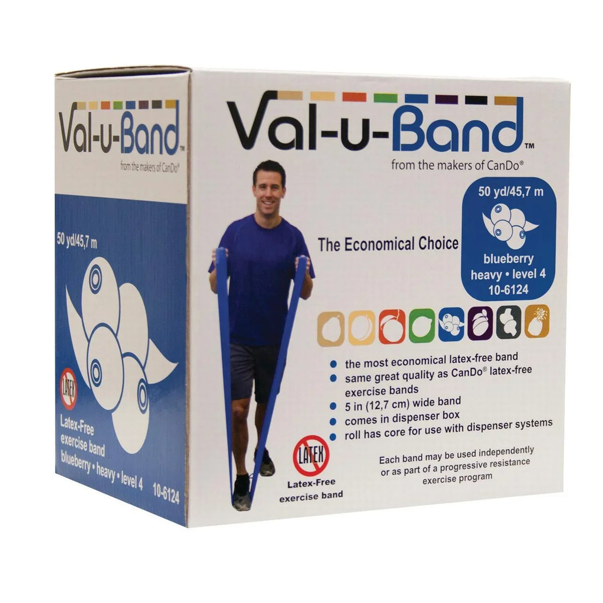 Free Blue Latex 50Yd Band Hvy Resistance