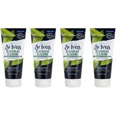 Bamboo oz Tea & PACK Ives Green Blackhead 4 Clearing St. Scrub, 6