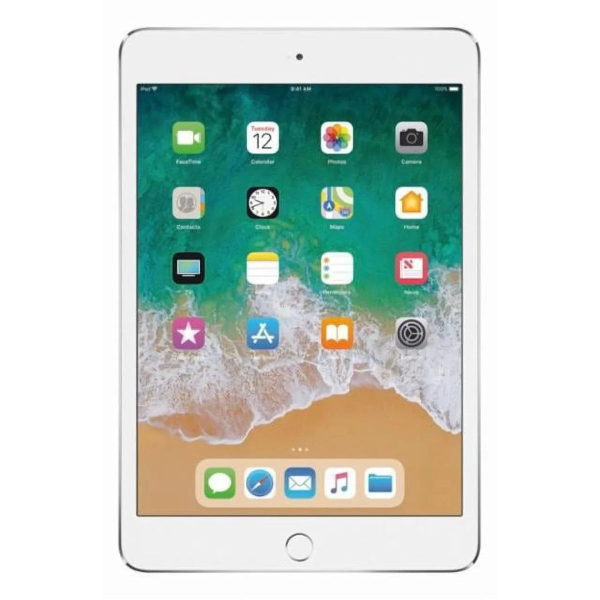 (Refurbished) 128GB 4 Wi-Fi Silver MK9P2LL/A Restored iPad Mini