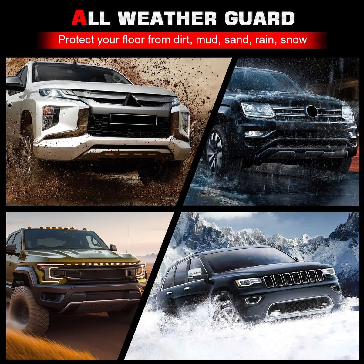 2021-2023 Ikon With TPE Auto Compatible Motorsports Liner Rear Boot Trunk Bronco Car Mat Protector All climate Cover 3D Black Pad Molded 4-Door, Cargo