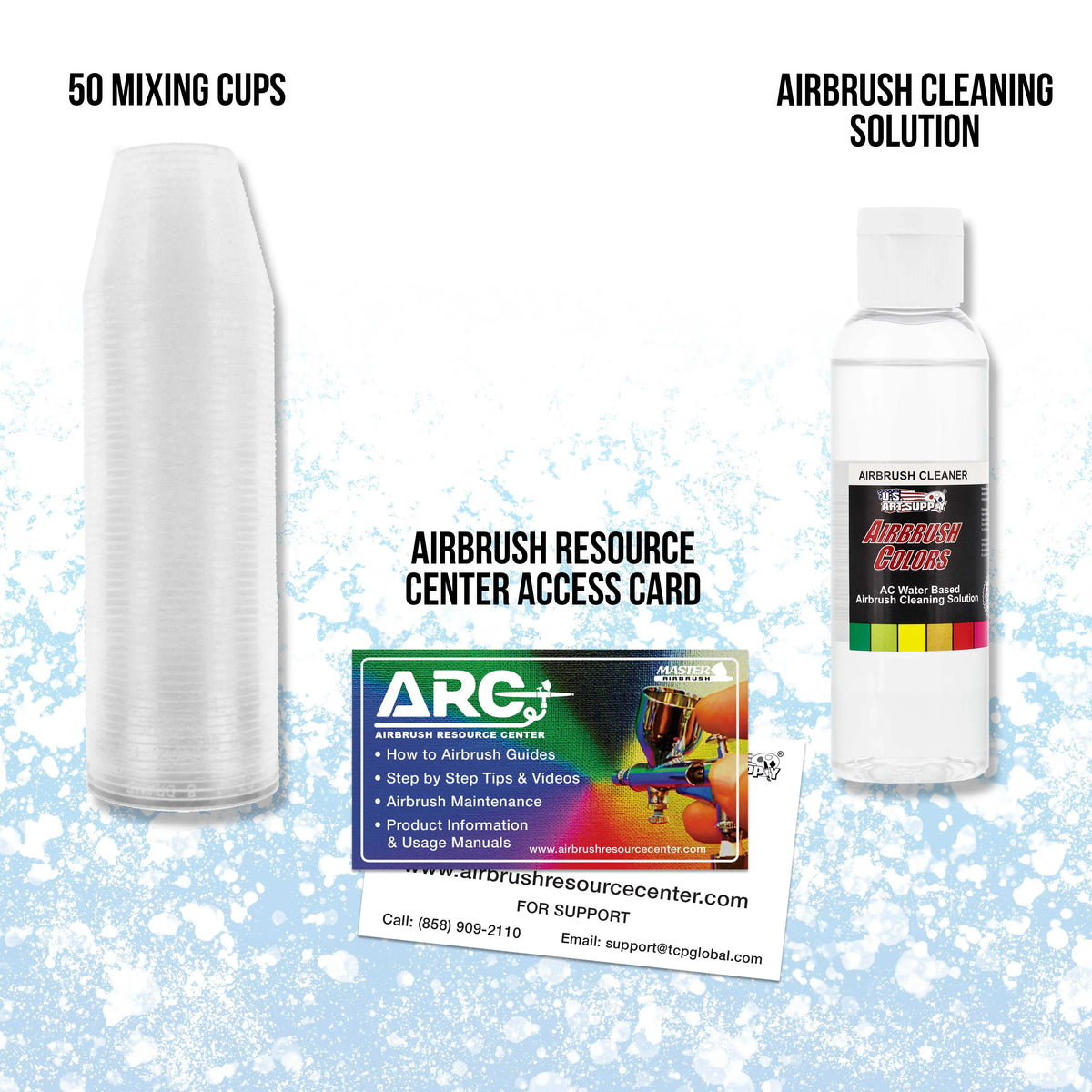 3 Art Compressor Paint System Hobby Airbrush Air Kit 12 Pro Color Set