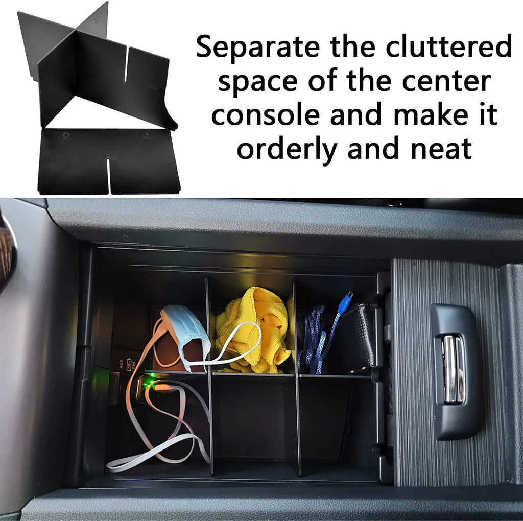 Console Honda Passport Compatible with 2017-2023/ 2022/ Center Console - 2021 2019-2023 Pilot Ridgeline Accessories 2020 2016-2019 Insert Organizer EDBETOS