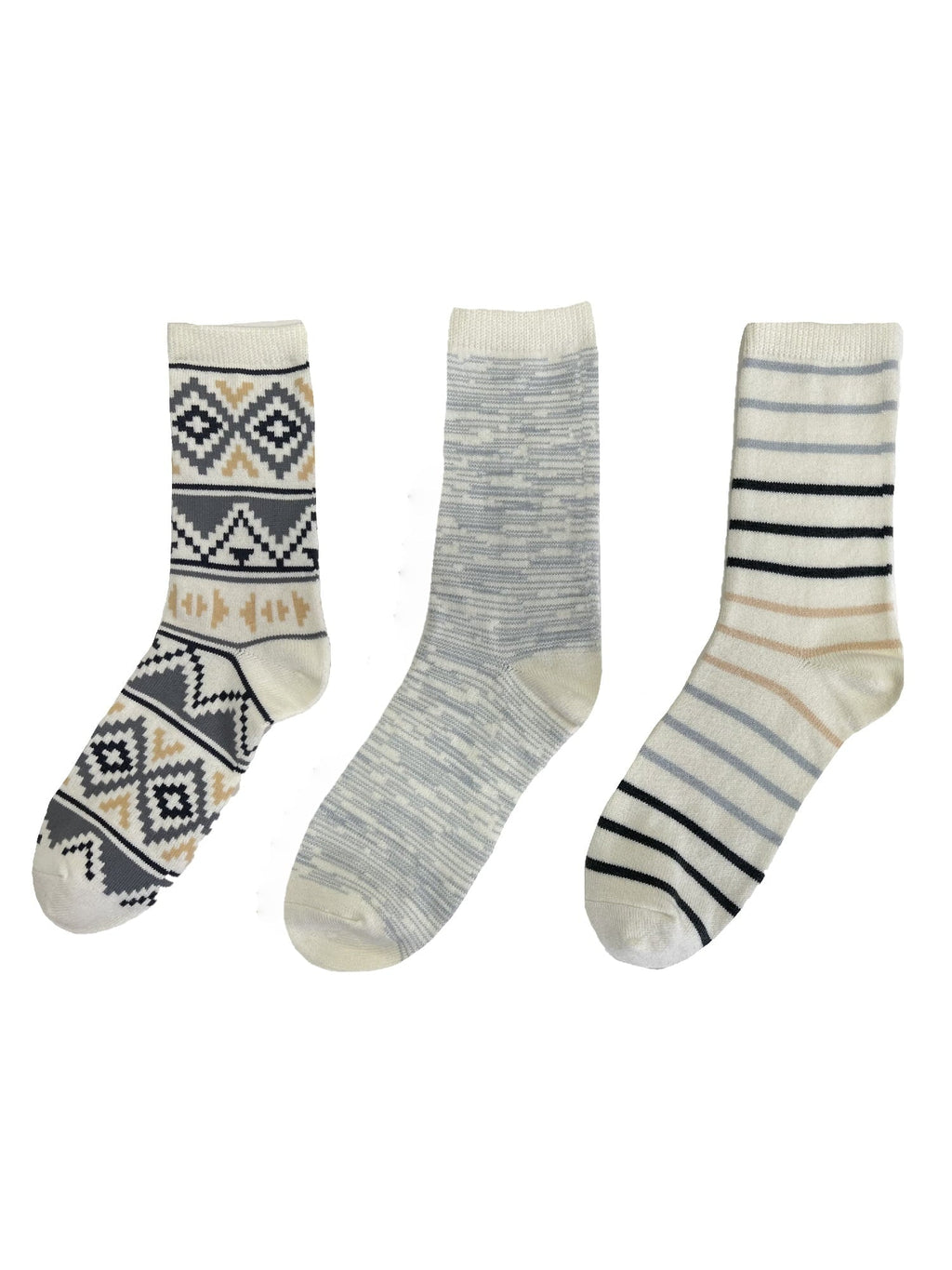 Wooly Babba Cozy dimension Warmer Fashion Boot Socks, 4-10 Fuzzy Warm 12-Pack, Socks, Luxe, Women's Crew