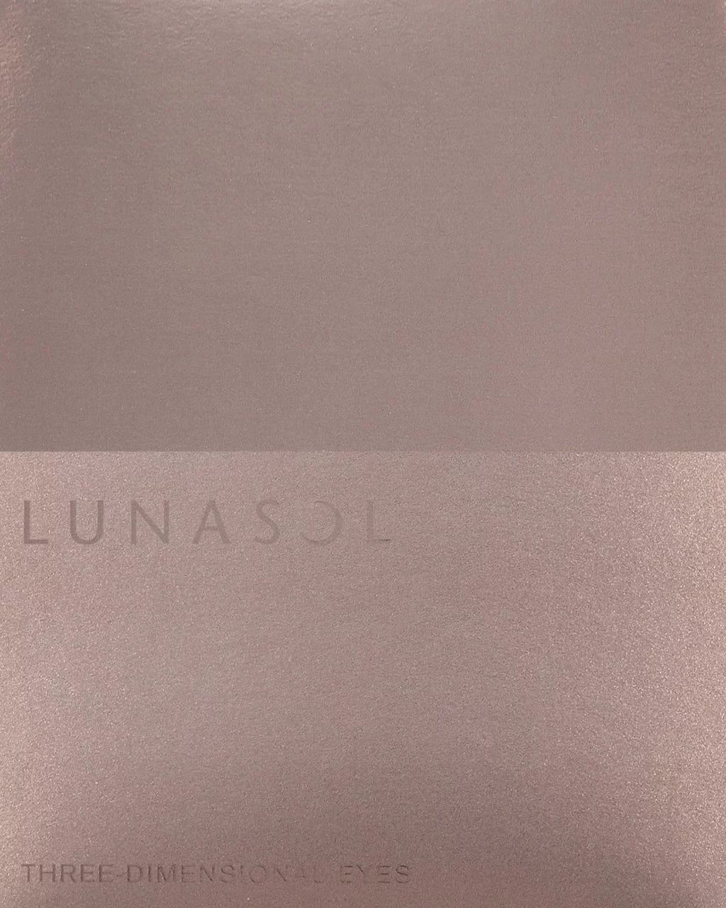 Three 01 Eyes 1) LUNASOL Eyeshadow Neutral Dimensional 4g (x Beige
