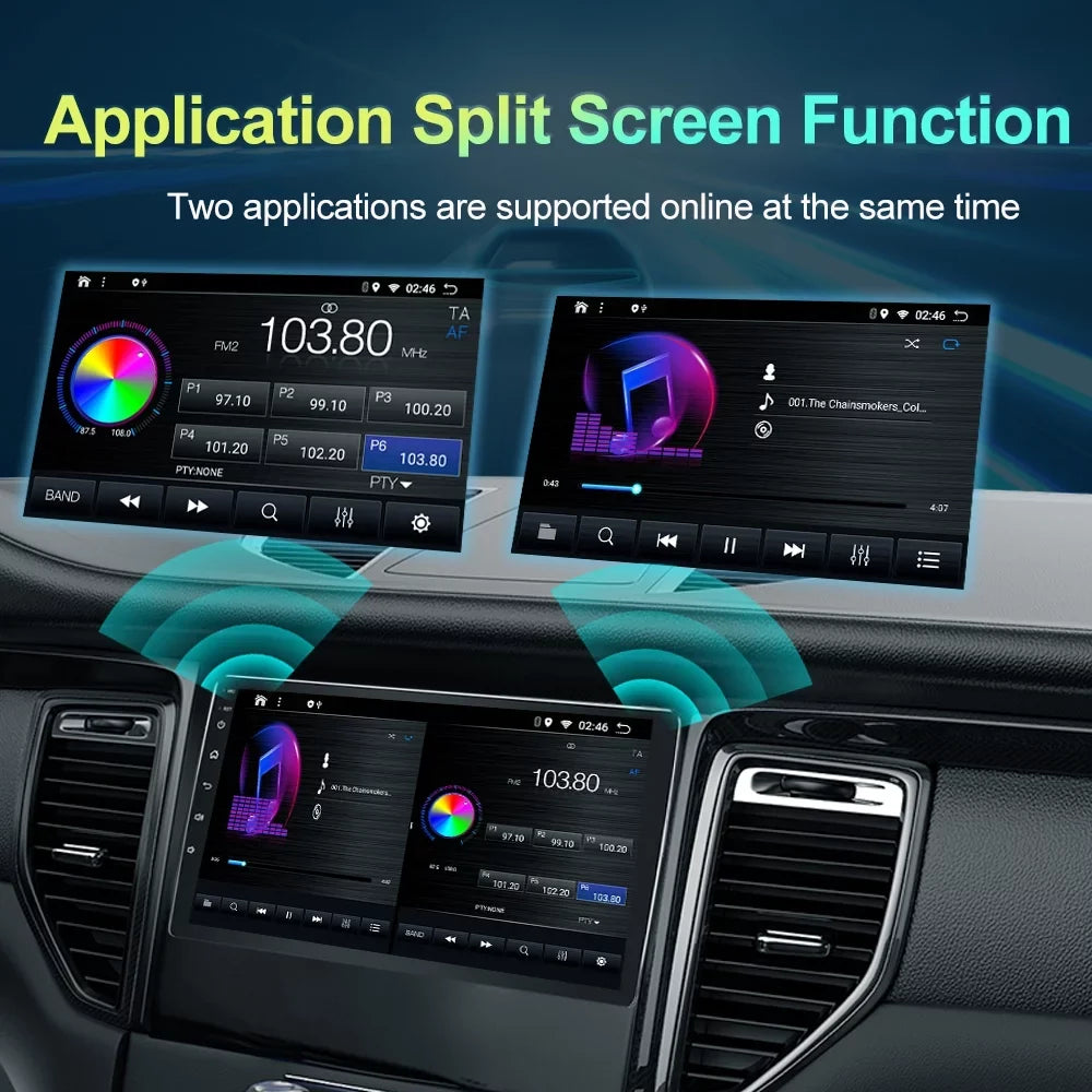 with Carplay Head Bluetooth 4+32GB N300 13 Tacoma Unit Backup Android Toyota GPS Camera For Radio 2016-21