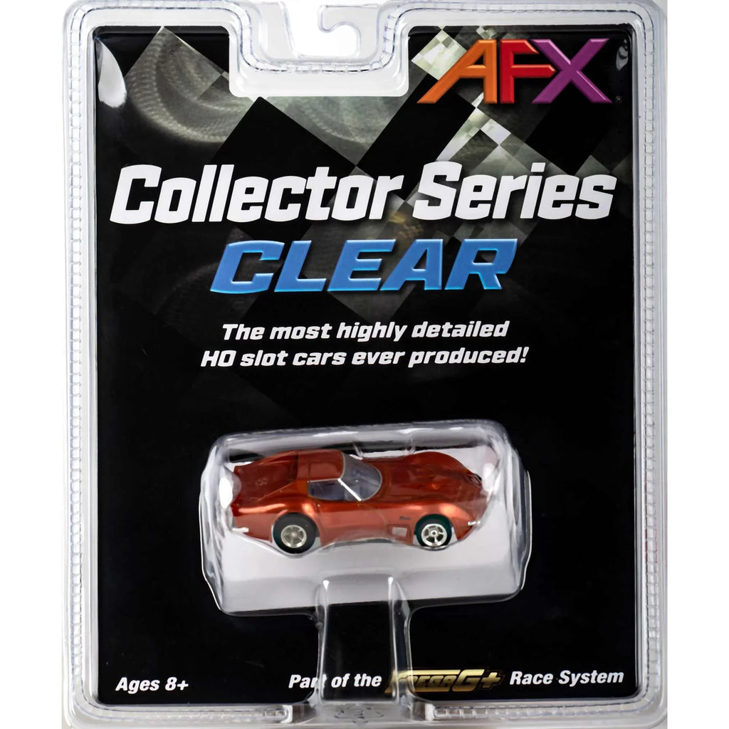 Corvette 454 Slot Metallic HO Orange Cars Racing AFX/Racemasters 1971 AFX22047