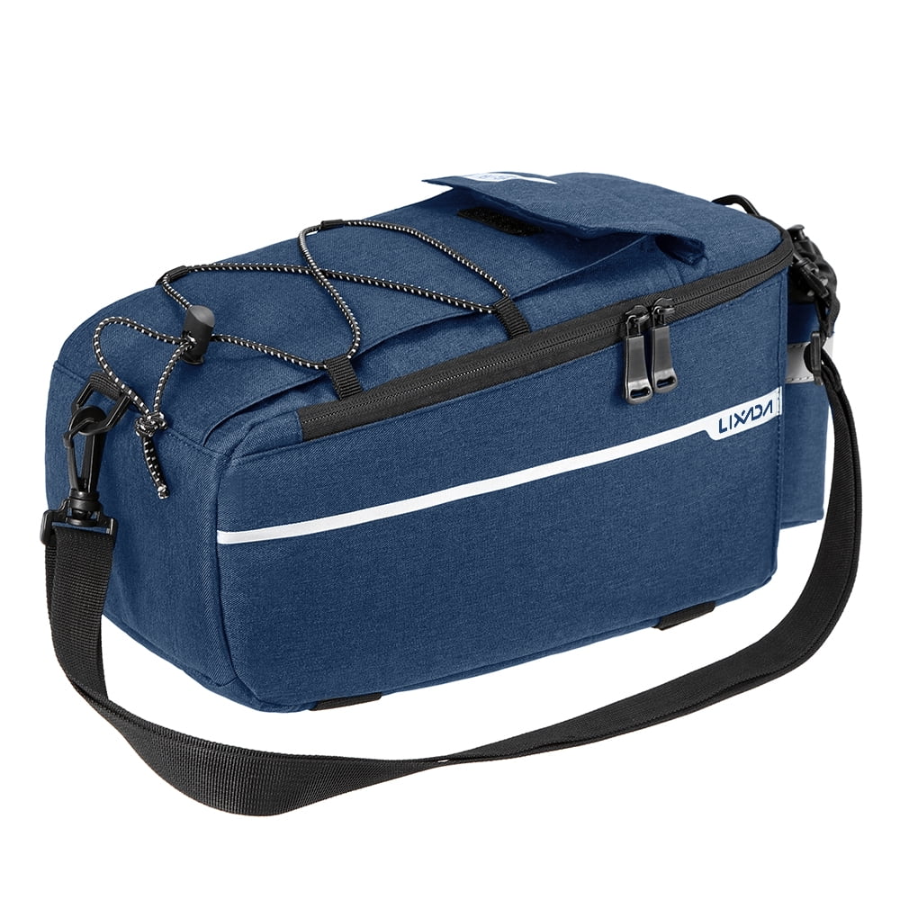 Rack Pannier Rear Bag Insulated Cooler Shoulder Bag Cycling Luggage Reflective Trunk MTB Bag Bag Lixada Bike Storage
