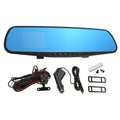 Anself Driving Angle Full Dash Recording Loop 170°Wide Driving Lens 1080P Detection Safety for Recorder Parking Dual Motion Cam