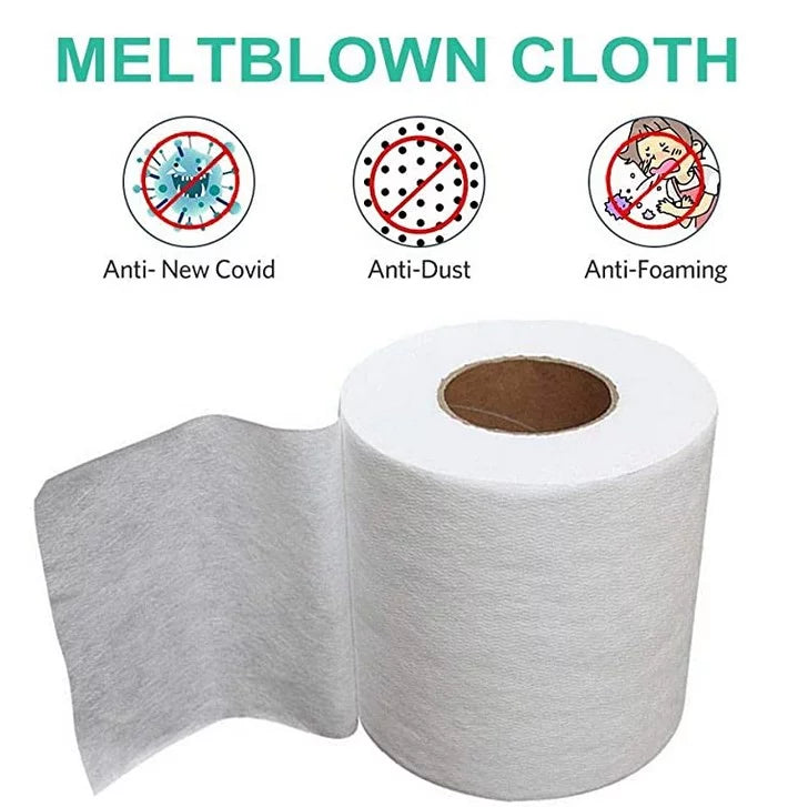 Cloth Craft Fabric 5/10/20M/30M/50M/100M Nonwoven Mouth DIY Face Interlining Filter Meltblown