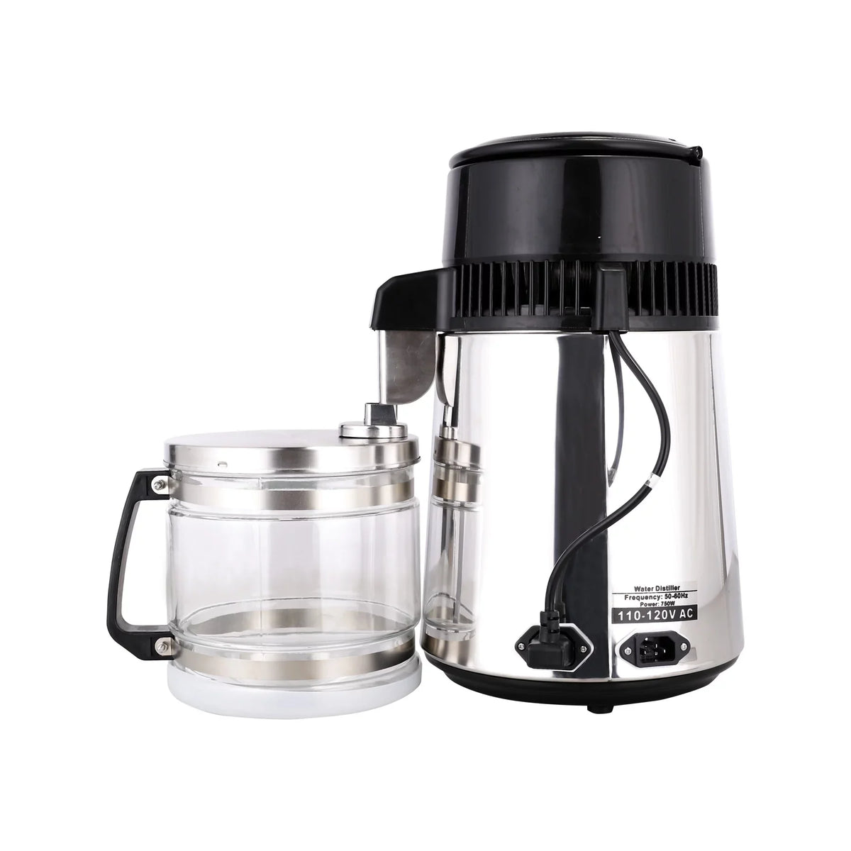 750W liquid Pure liquid Distiller Steel 4L Stainless Distiller