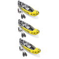 Kayak Air and Pack) Inflatable Explorer 2 (3 Person Yellow Intex K2 Pump, Set