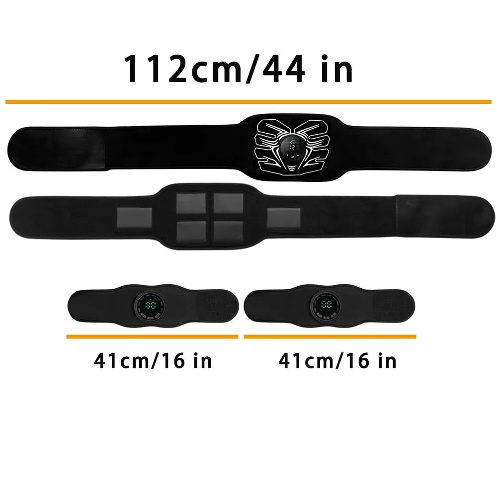 Home Workout Fitness Office Abdomen Machine,Abdominal for Workout Ab Belt Portable Stimulator Equipment Muscle ABS Stimulator,Ab Toning