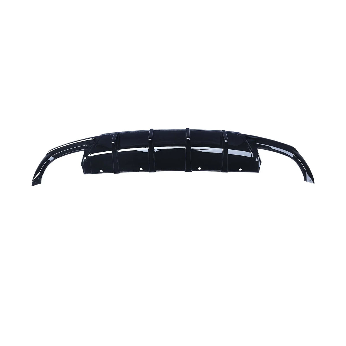 Lip 2015-2022 for Black NINTE Back Gloss Rear Exhaust Chrysler 300 SRT Diffuser Square