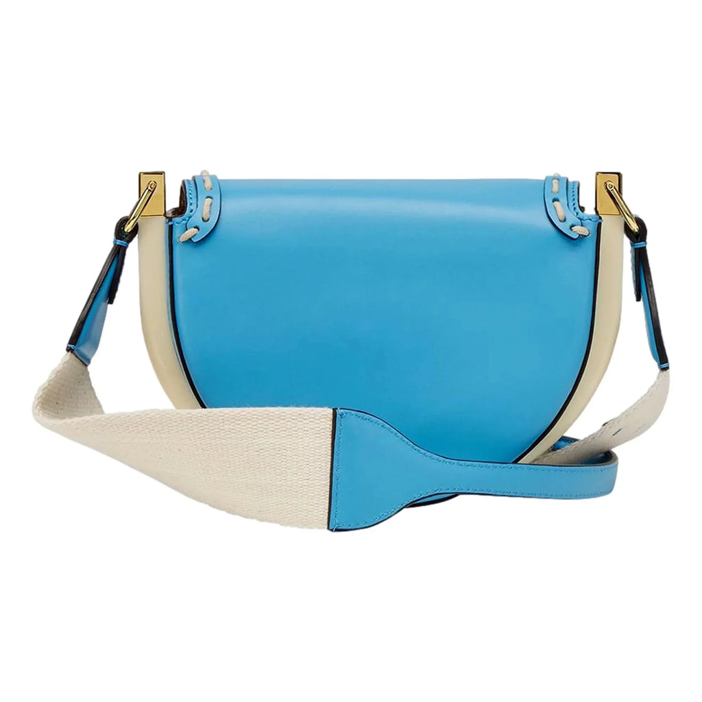 Moonlight Bag Blue Fendi Satchel Leather Cyber Crossbody