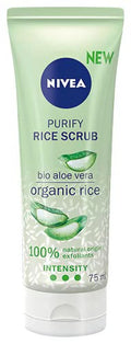 Scrub With Nivea Ml Purifying For 75 Mixed Aloe Peeling Skin Rice