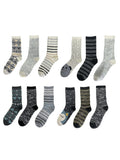 Wooly Babba Cozy dimension Warmer Fashion Boot Socks, 4-10 Fuzzy Warm 12-Pack, Socks, Luxe, Women's Crew