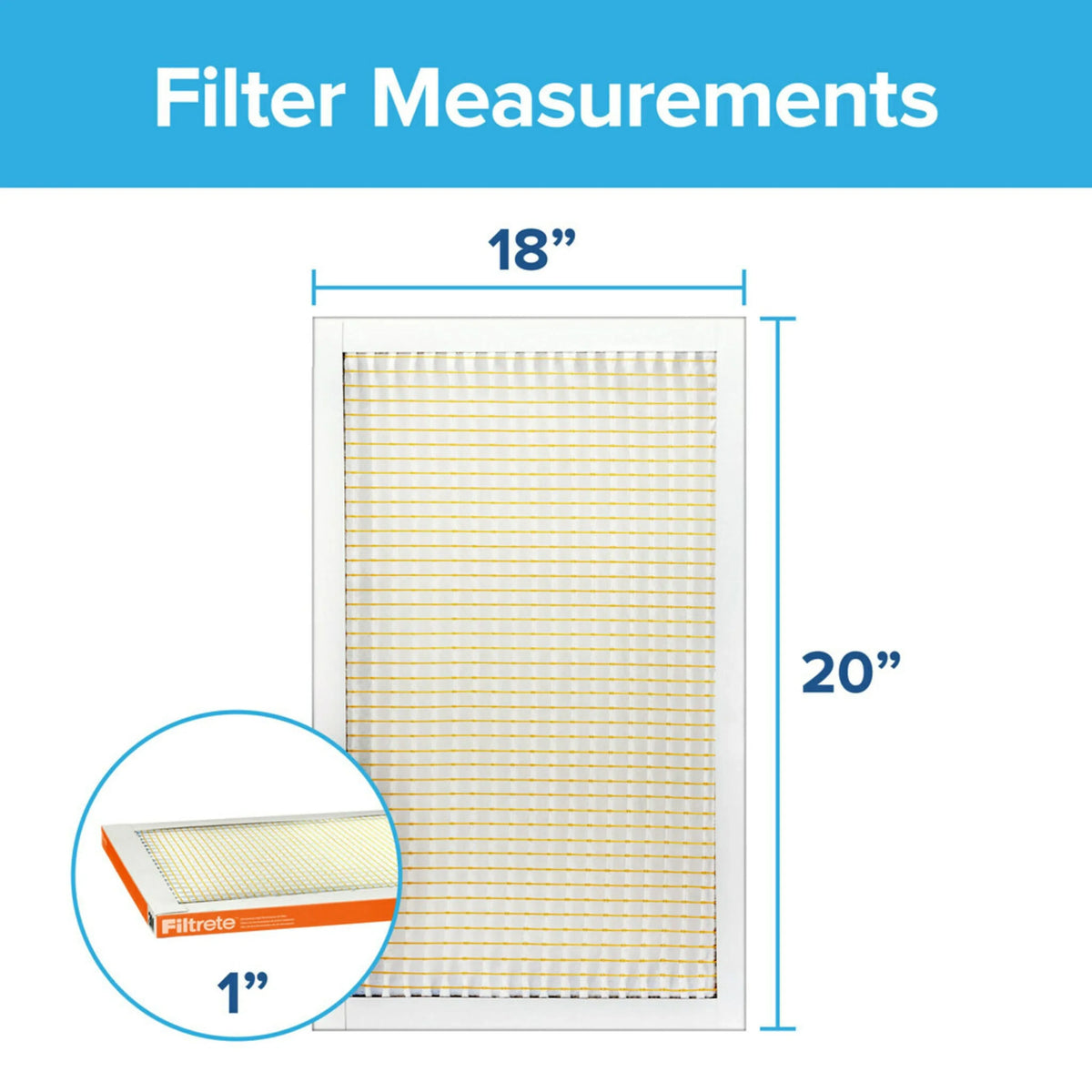 4 Air Filter, Reduction, Filtrete MERV 18x20x1 Particle 800 10, Filters Micro MPR