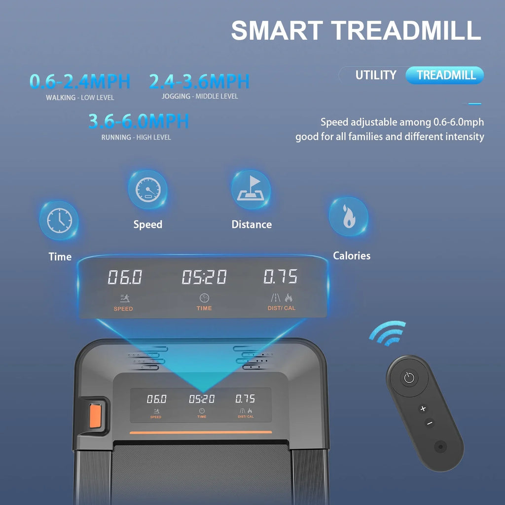 Treadmill - active treadmill! our with Under 70.0 Compact Stay productive Desk - durable and