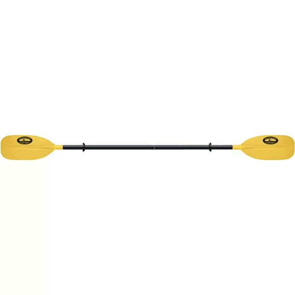 7', Symmetrical - Creek C11170 Yellow Paddle Crooked Kayak